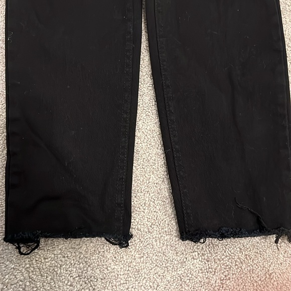 Pull on distressed jeans. - Picture 3 of 7